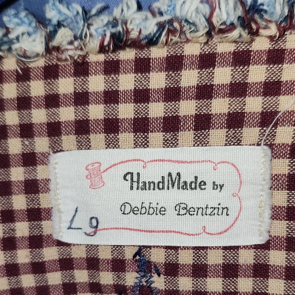 Colorful Patchwork Denim Jacket - image 2